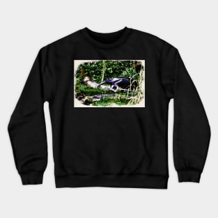 Anteater / Maléa is looking for the goblin - children's book WolfArt Crewneck Sweatshirt